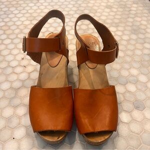 Bryr Emma Spanish Toe in Whiskey Leather (discontinued)